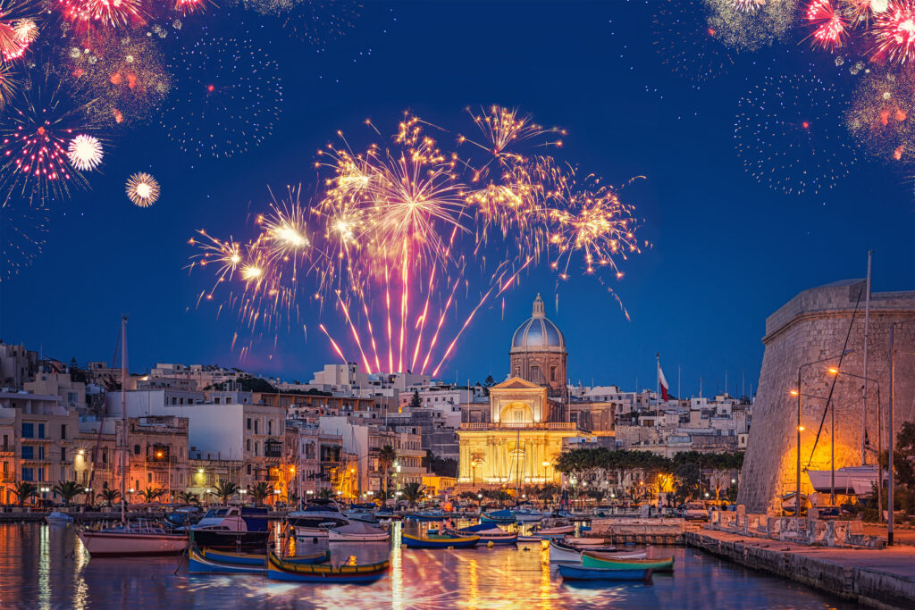 Silvester auf Malta